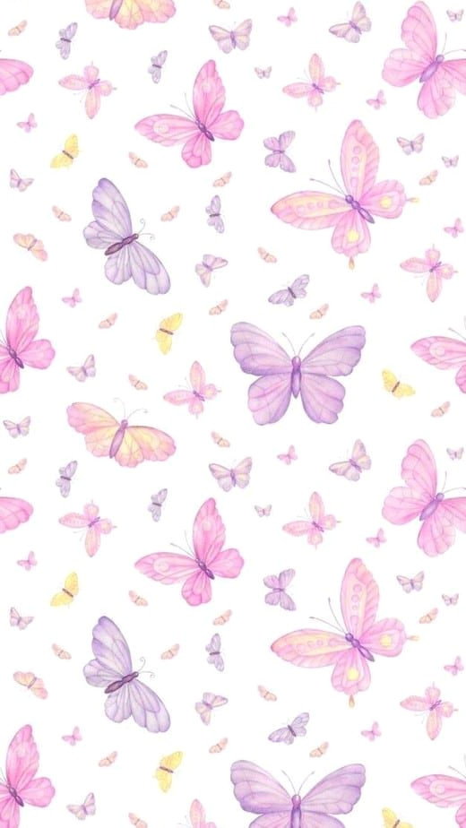 Adorable Butterfly Wallpapers for Girls’ Phones