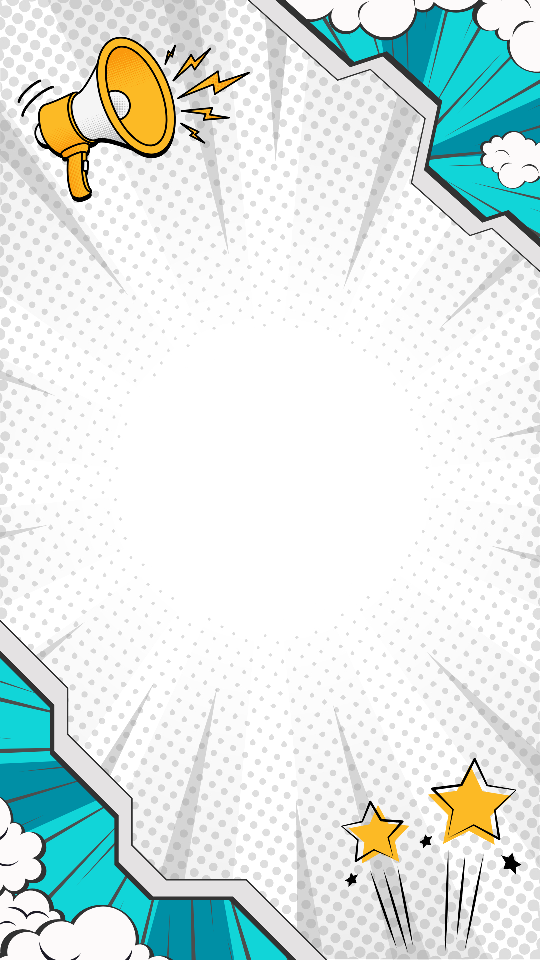 Retro Summer Vibes Comic-Style Backgrounds