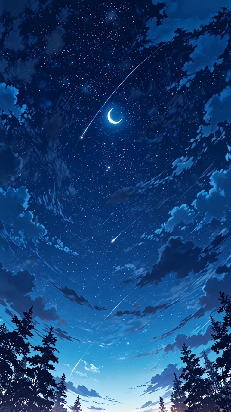 Cosmic Anime Sky Dreams