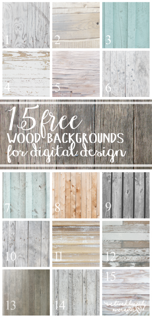 Add Textured Depth with 10 Free Wood Textures for Stamp Design