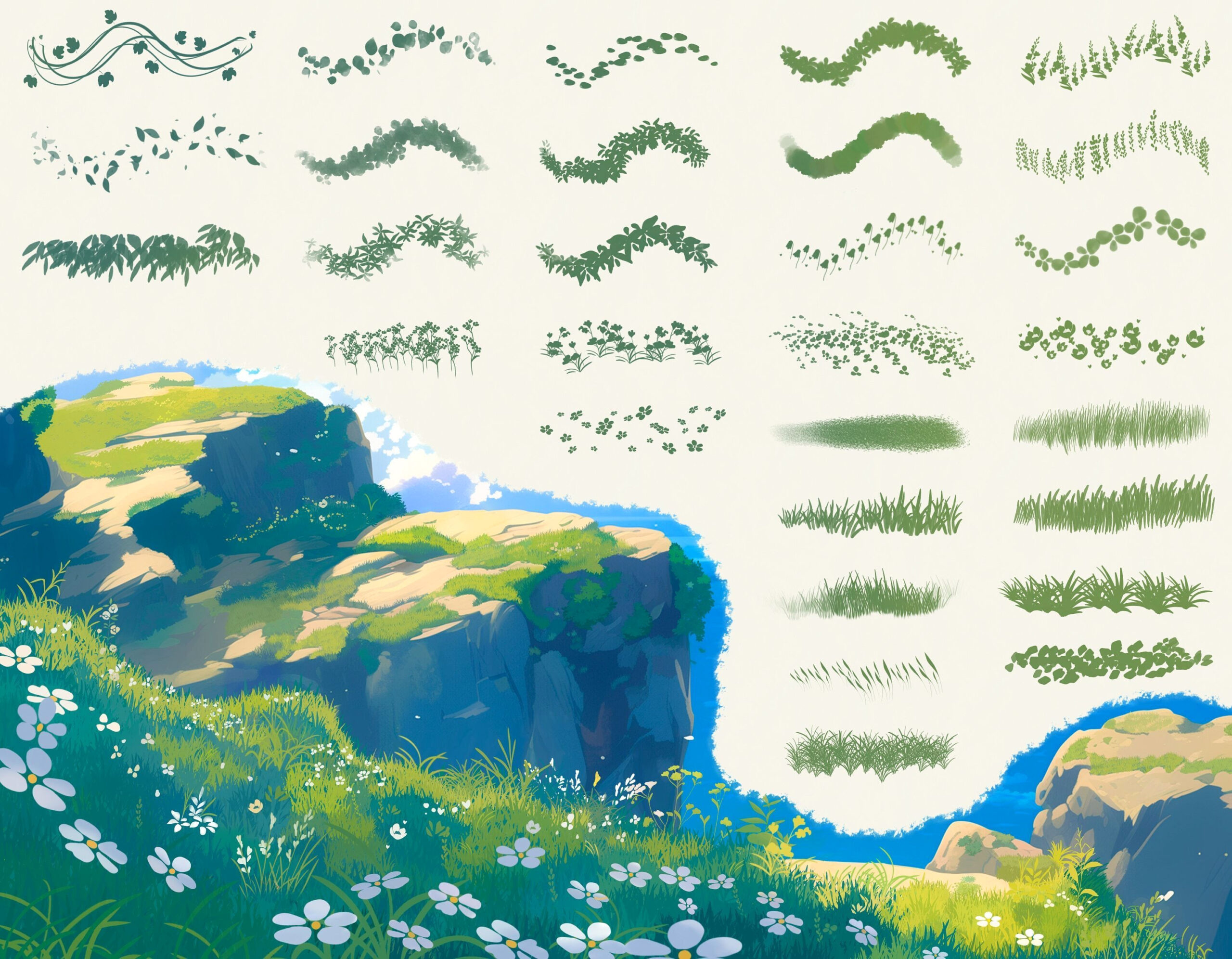 Cozy Ghibli Brushes for Procreate: Elevate Your Art