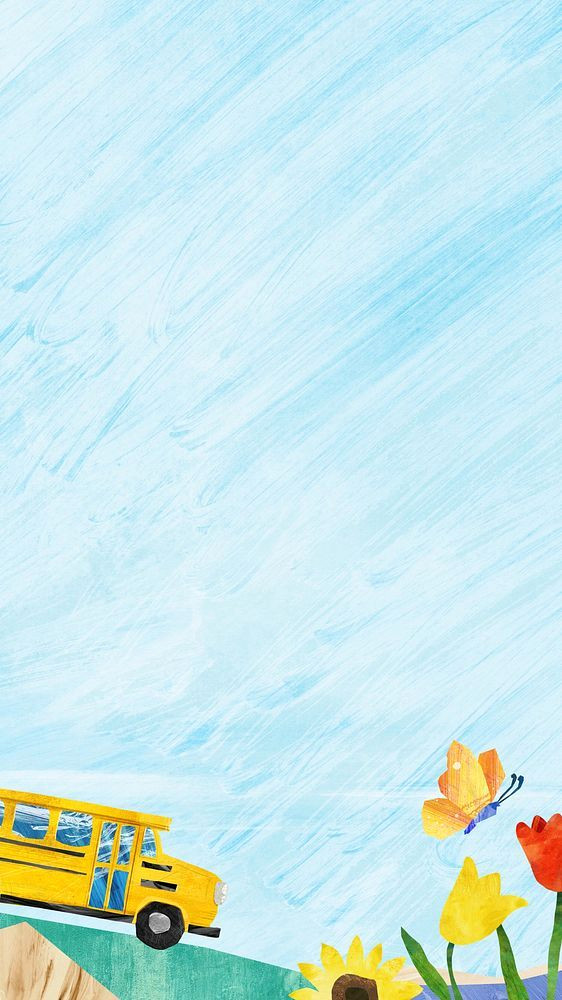 50+ Cute School Bus Wallpapers for iPhone