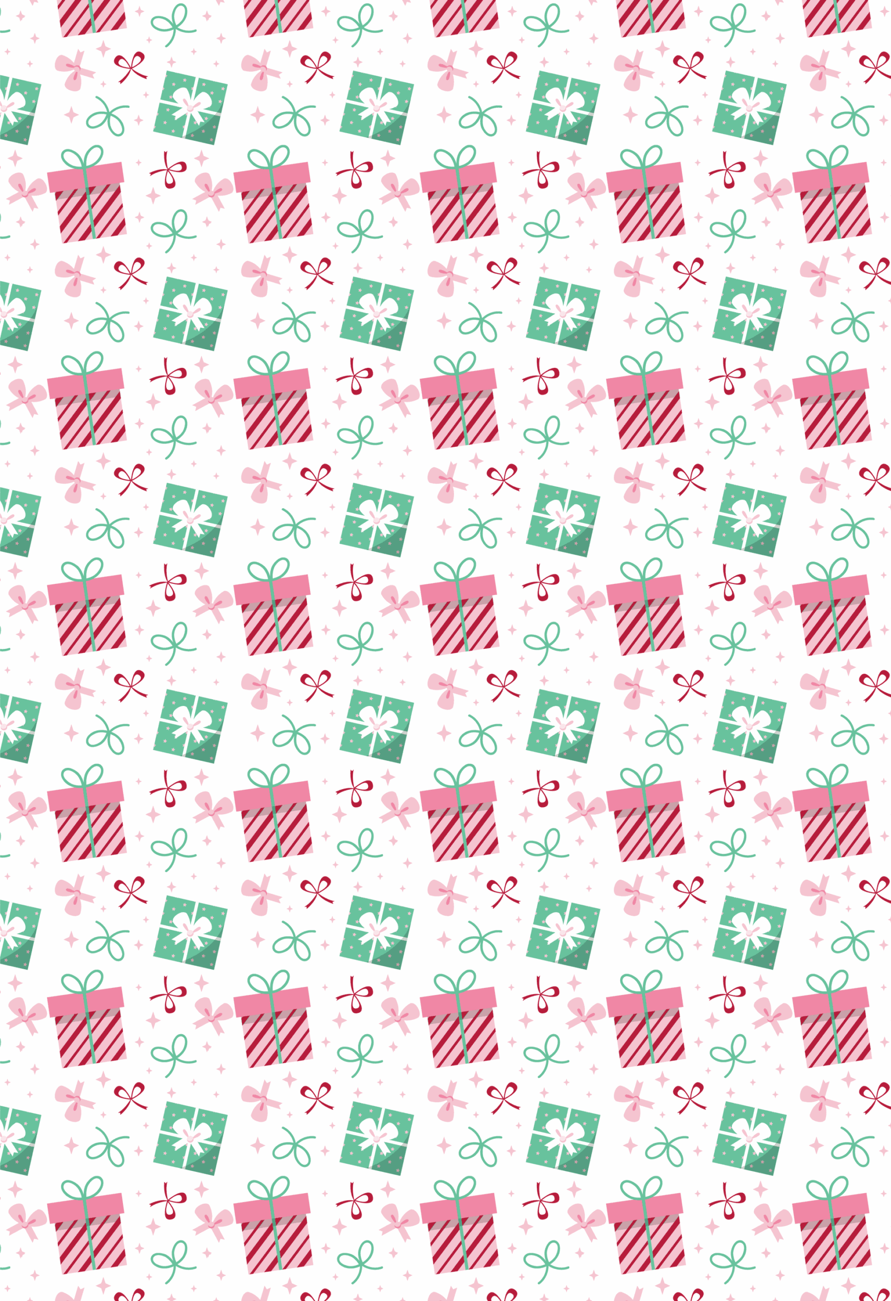 Instant DIY Gift Wrap: Free Printable Design