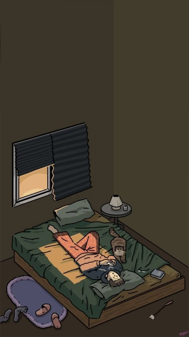 Relax in Style: Cozy Lazy Day Wallpapers