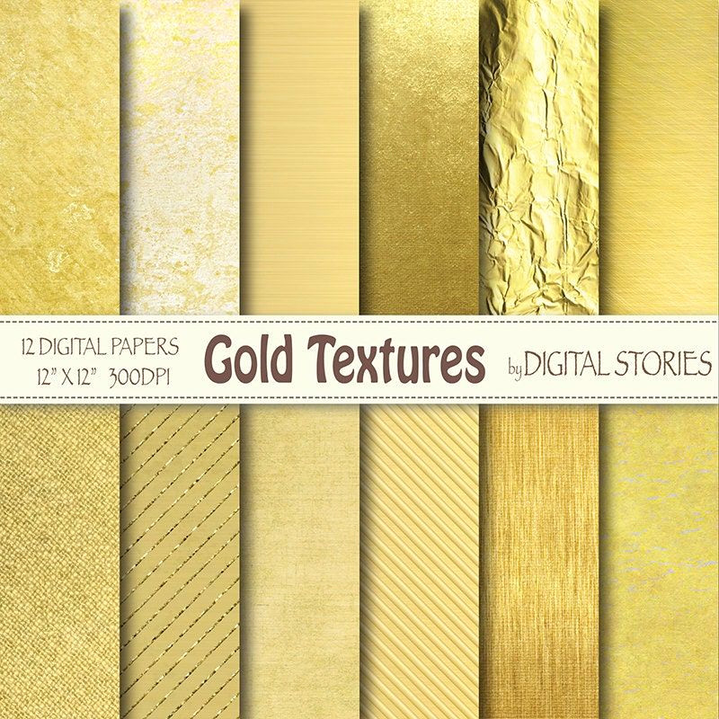 Add Glamour with These Golden Foil Textures