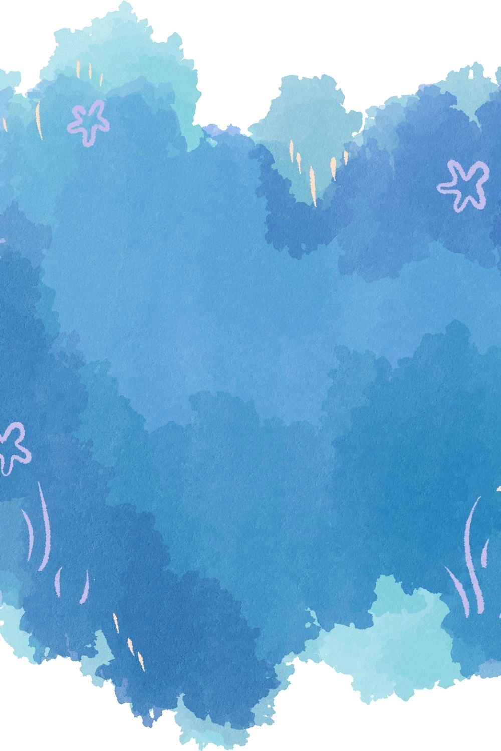 Serenely Blue Backdrop