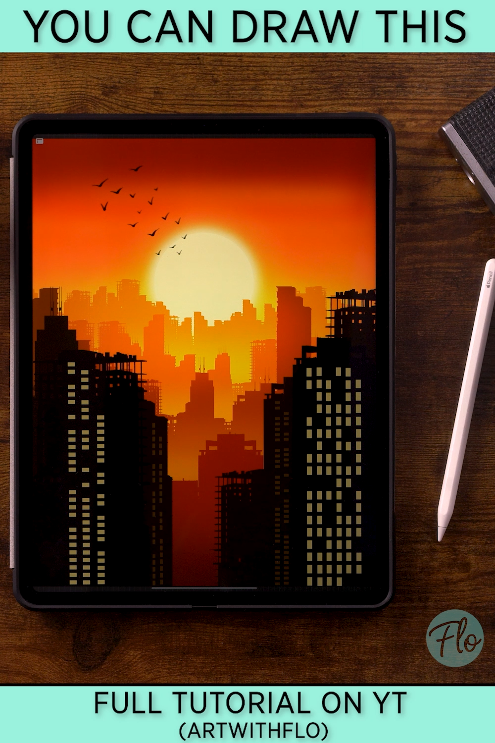 Draw Epic City Skylines in Procreate