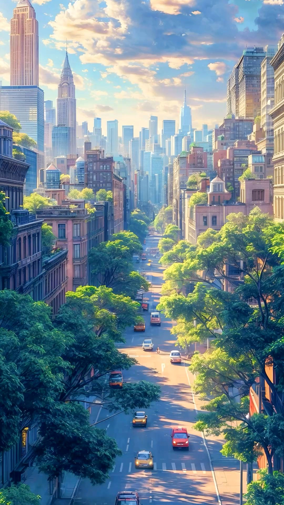 Cityscape iPhone Wallpaper