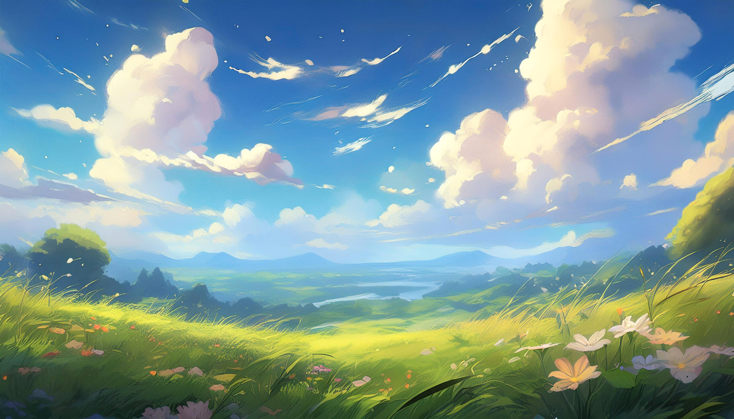 Find Your Inner Peace in a Breathtaking Calm Meadow
