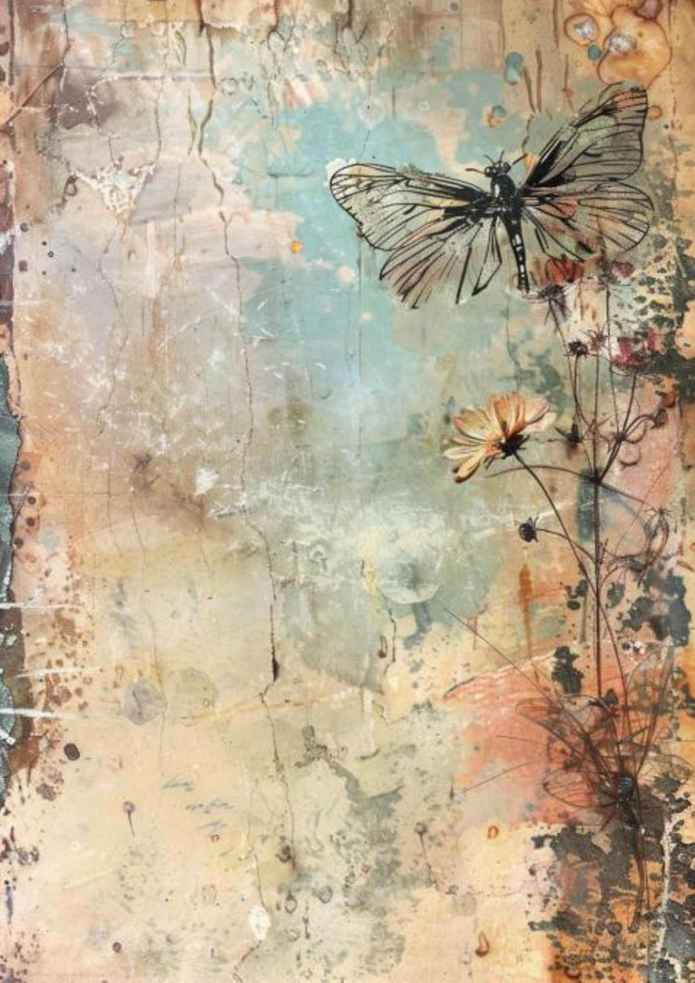 Free Fairy Junk Journal Pages & Art Supplies