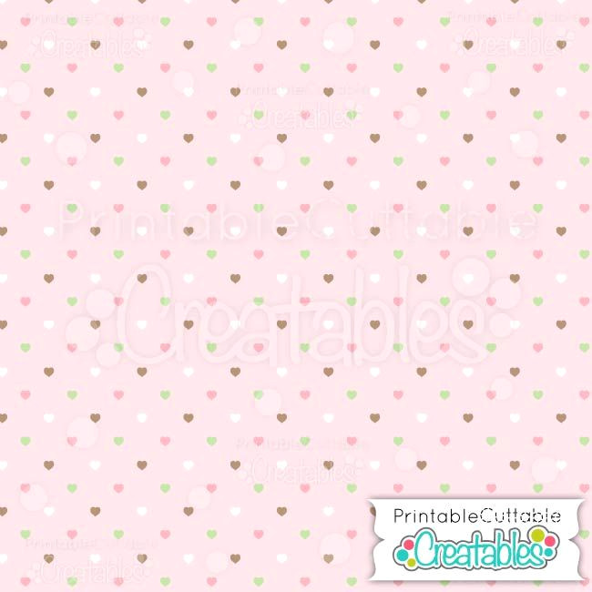 Sweet Little Darling Digital Paper Pack & Adorable Seamless Patterns