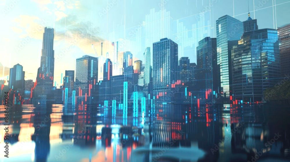 Dramatic Skies: How Markets Rise and Fall