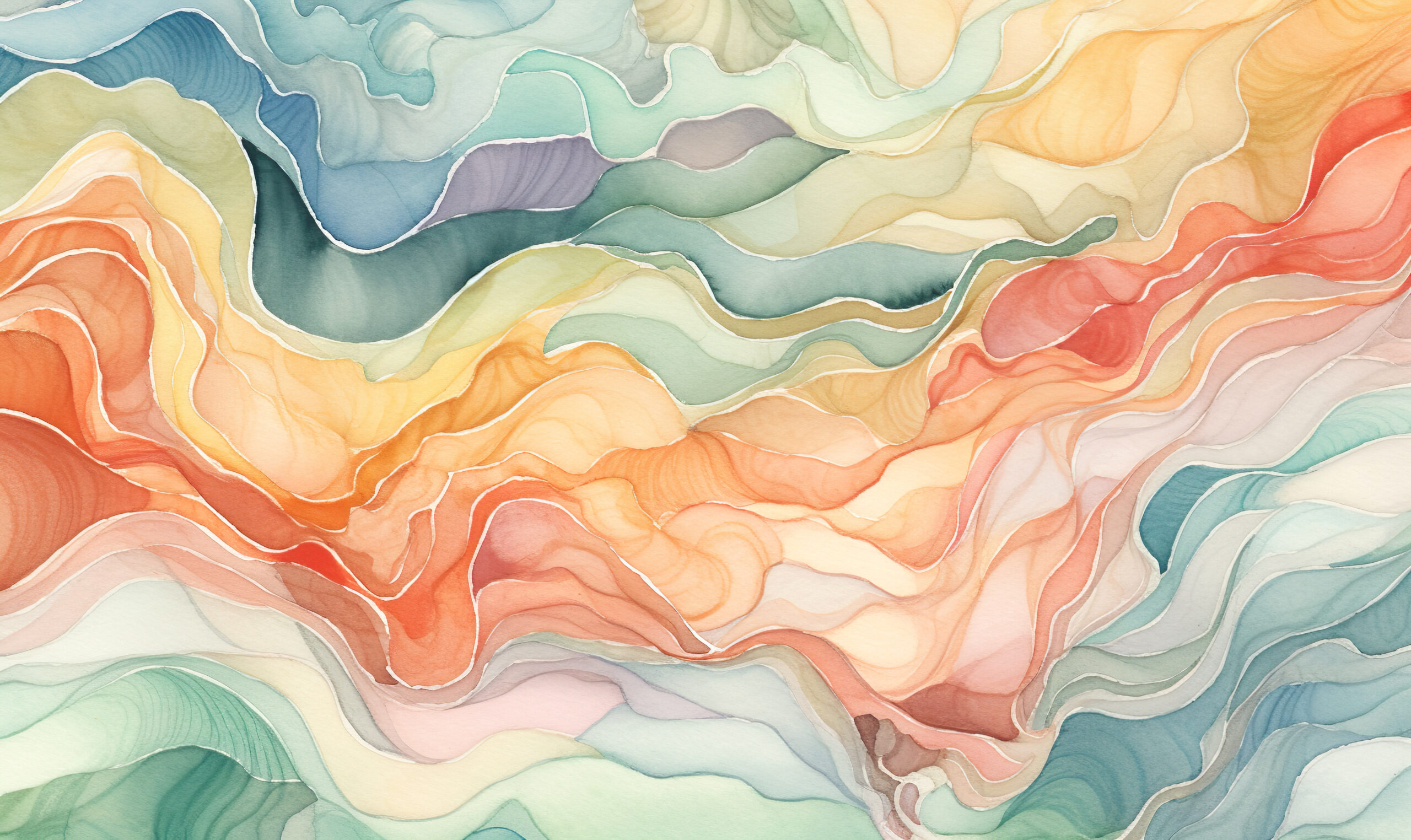 Vibrant Pastel Landscapes of Big Sur