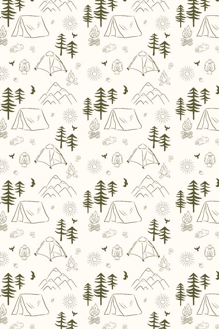 Free Camping SVGs: Mountain Forest Clipart for DIY Projects