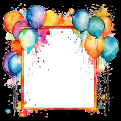 FREE Kids Birthday Backgrounds — Colorful Cartoon Illustrations