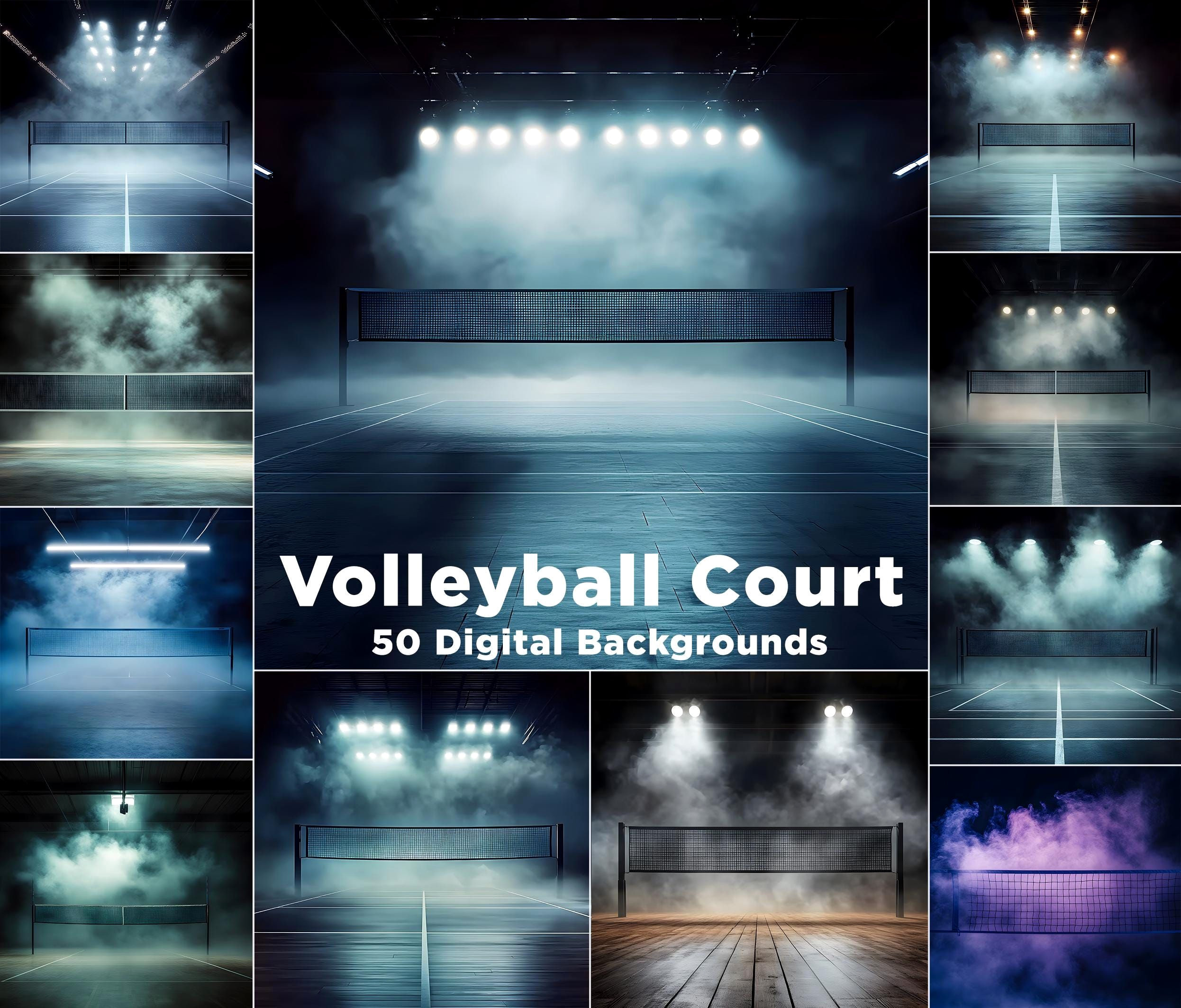 Smash Hits: 50 Epic Volleyball Court Backdrops