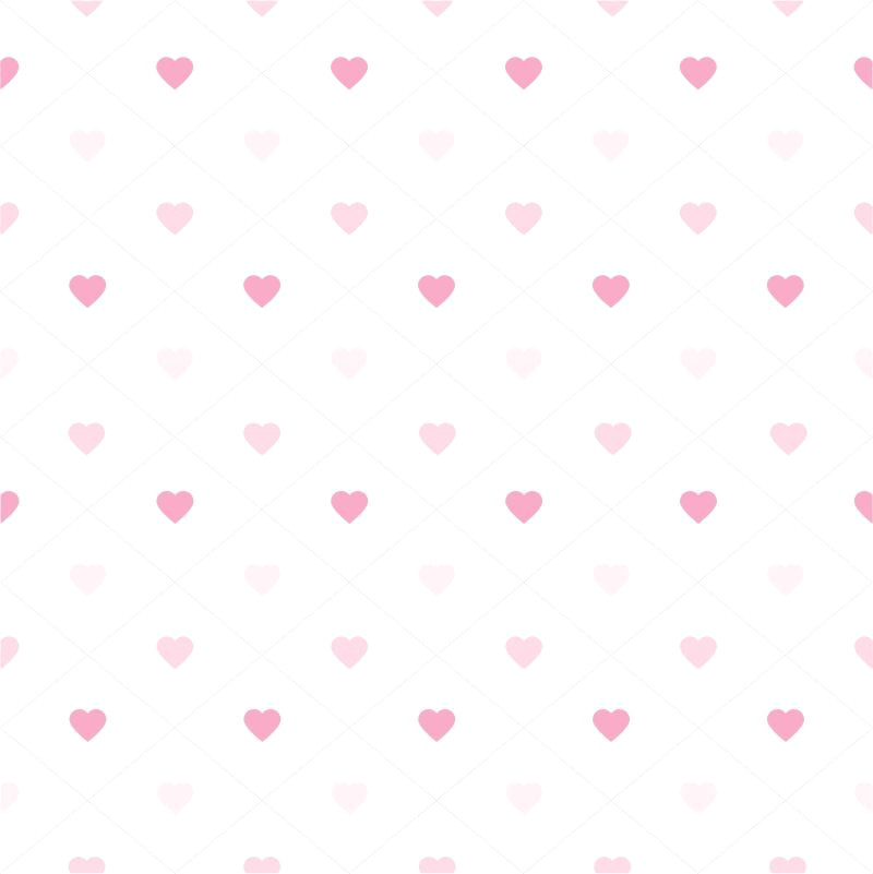 Addictive Pink Heart Patterns For Baby Nursery Wall (3x Interest-Free!)