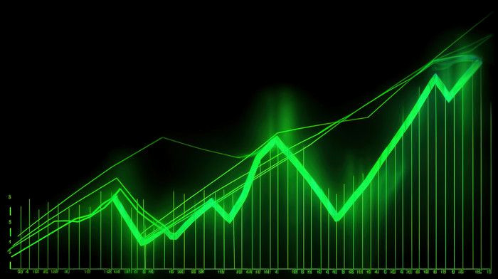 Free Green Stock Market Graphics for Pros