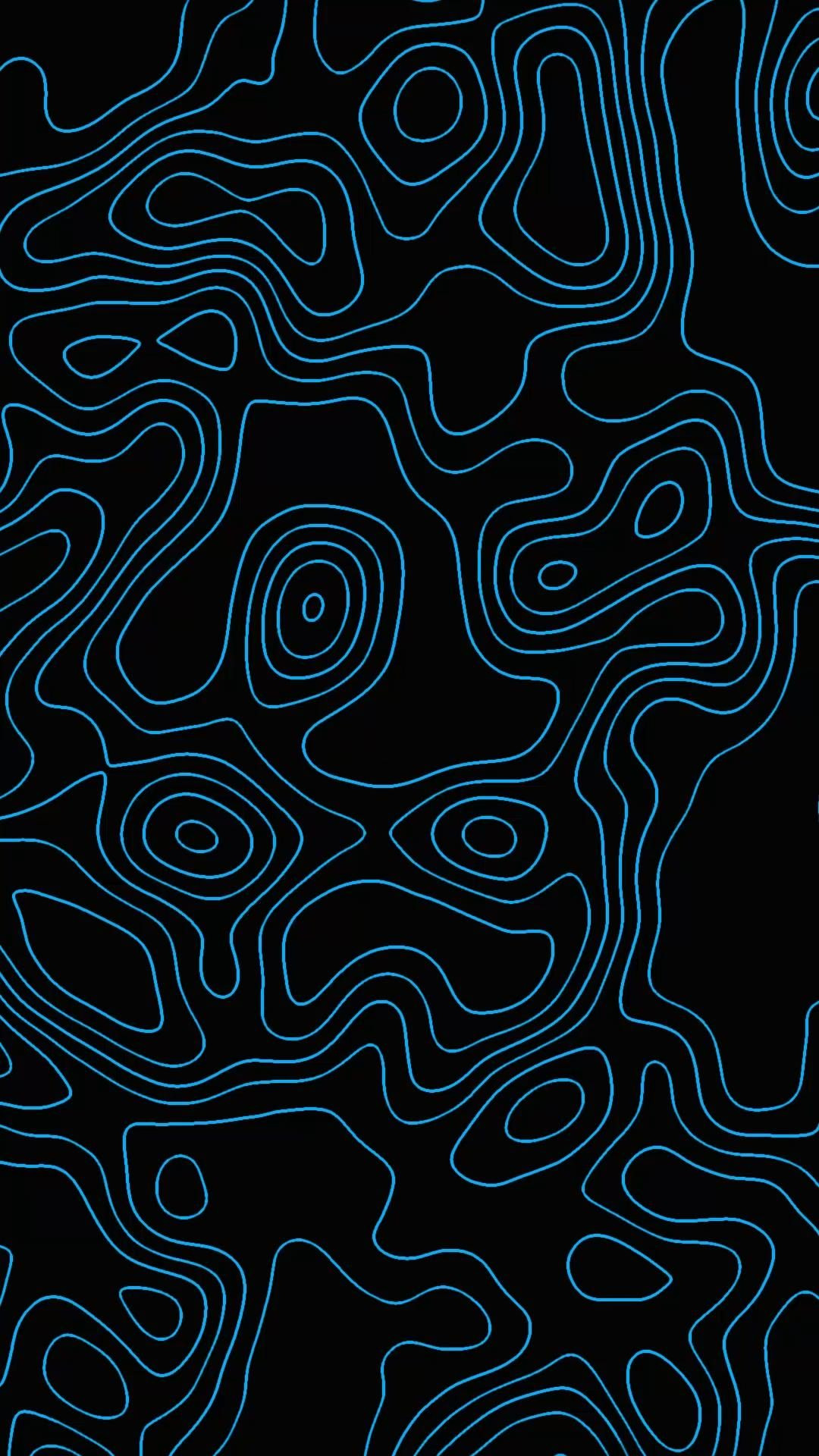 Free Animated Topographic Map Background