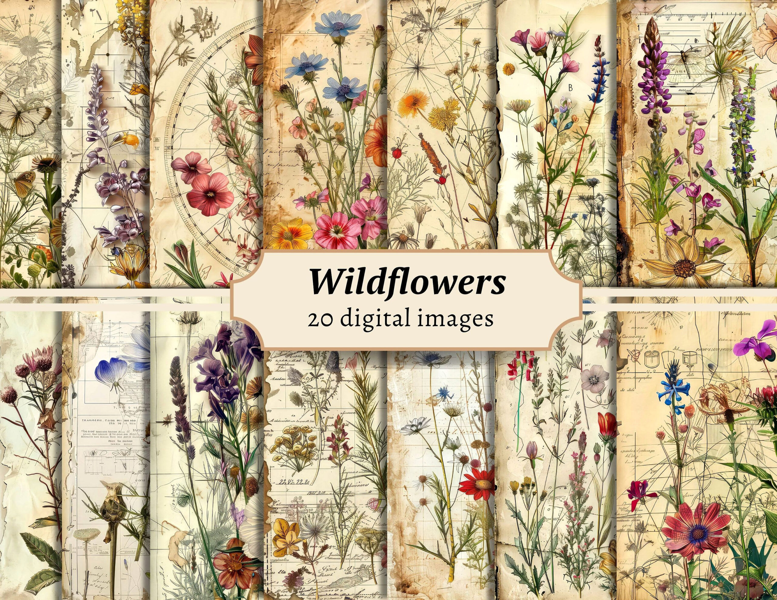Bloom Your Journal Pages with Whimsical Wildflowers
