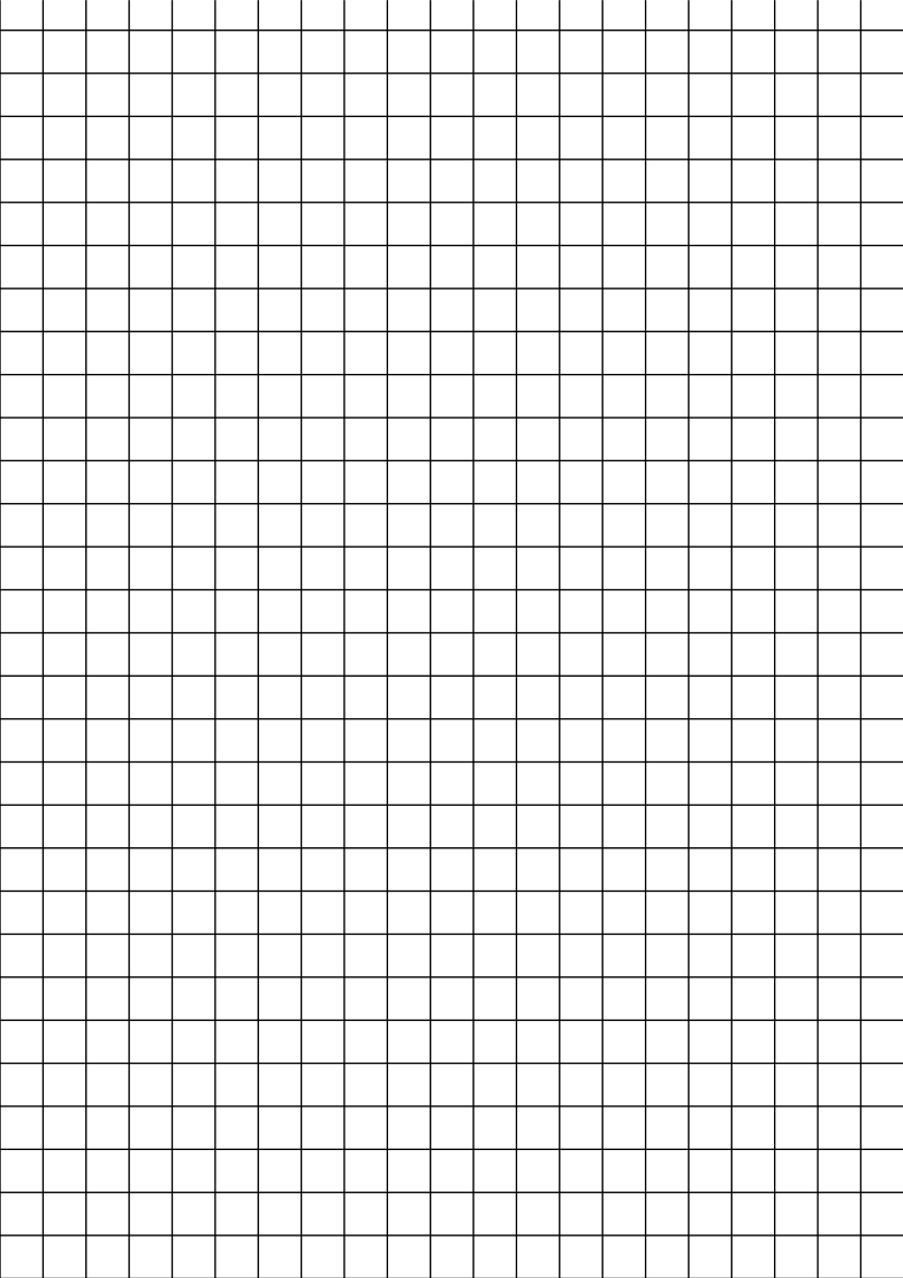 Millimetered Paper Grid With Pointing Quadrille