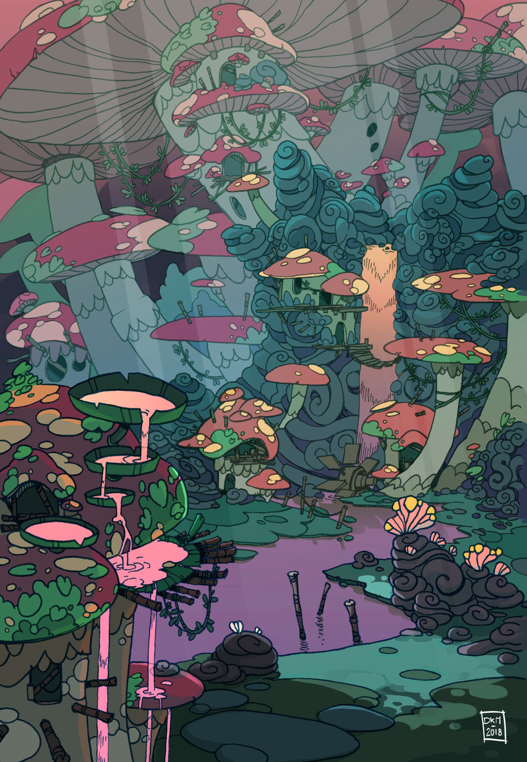 Mushroom City Dreams