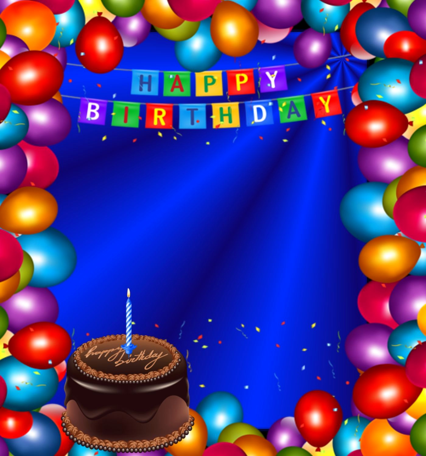 Birthday Wishes in Frame