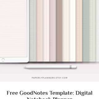 Elevate Your Notes: Free Digital Study Planner Template