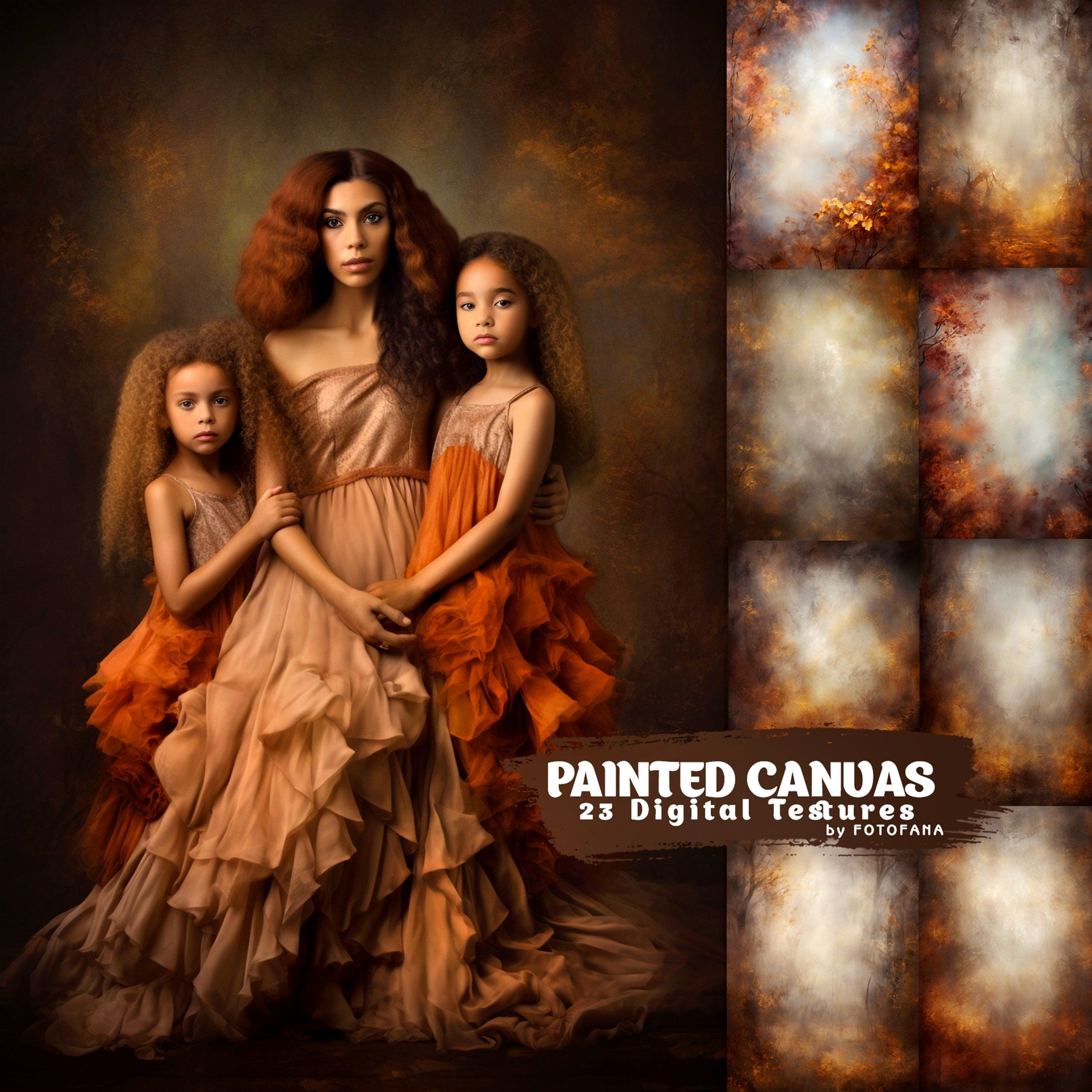 Ethereal Grunge Backdrop Inspiration for Fine Art Portraits