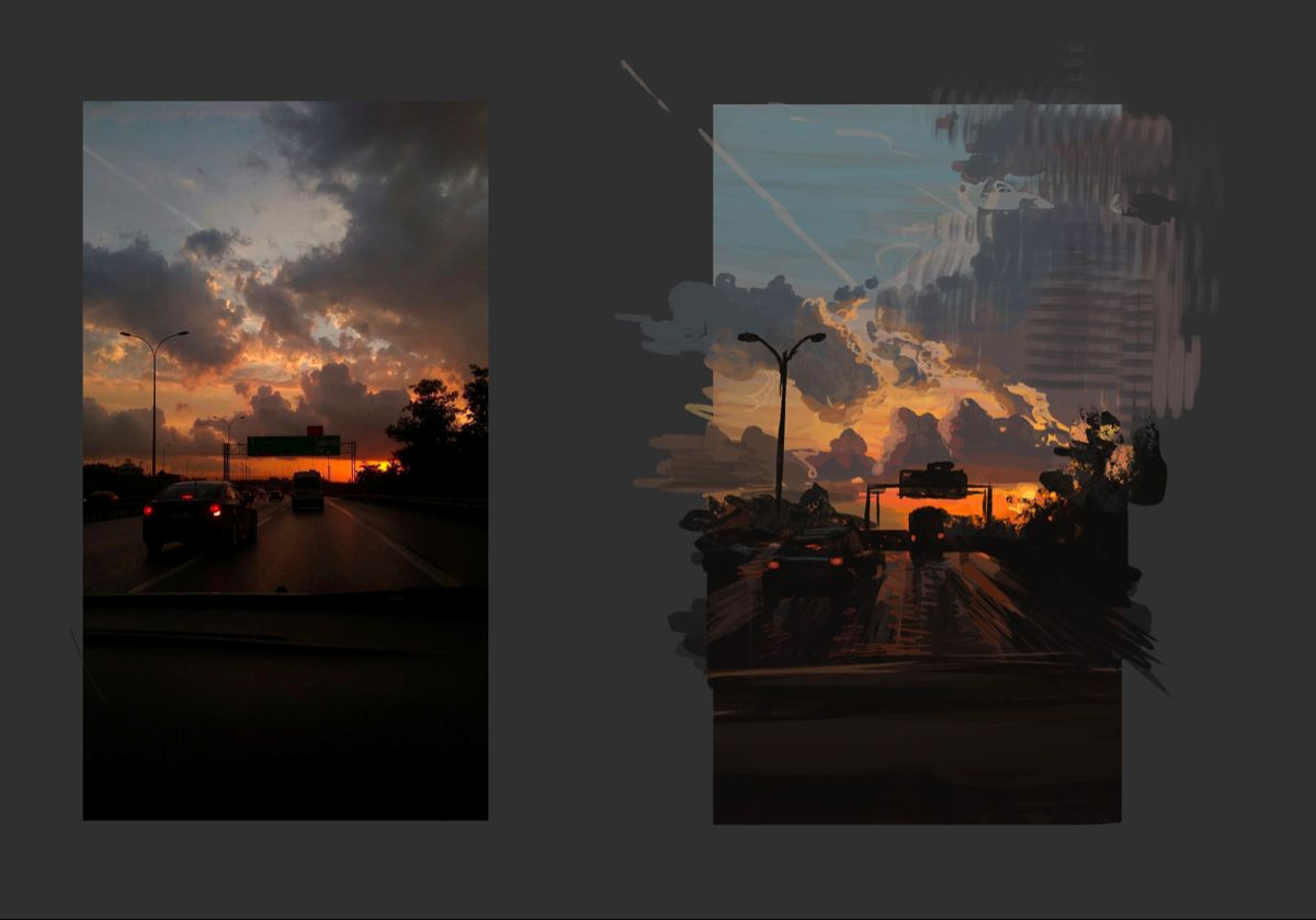 Vibrant Color Inspiration Board