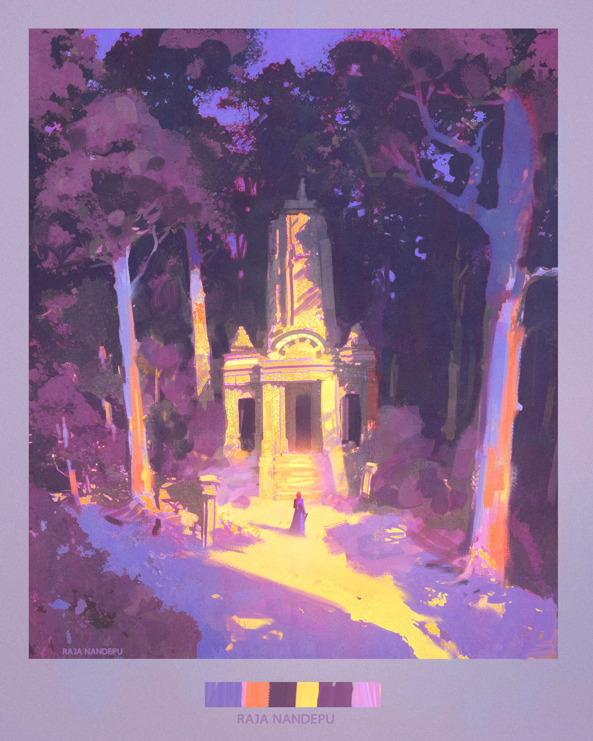 12 Mesmerizing Paintings by Raja Nandepu