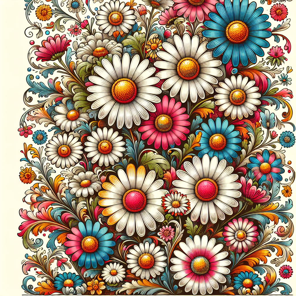 Download a Free, Colorful Christian Daisy Printable