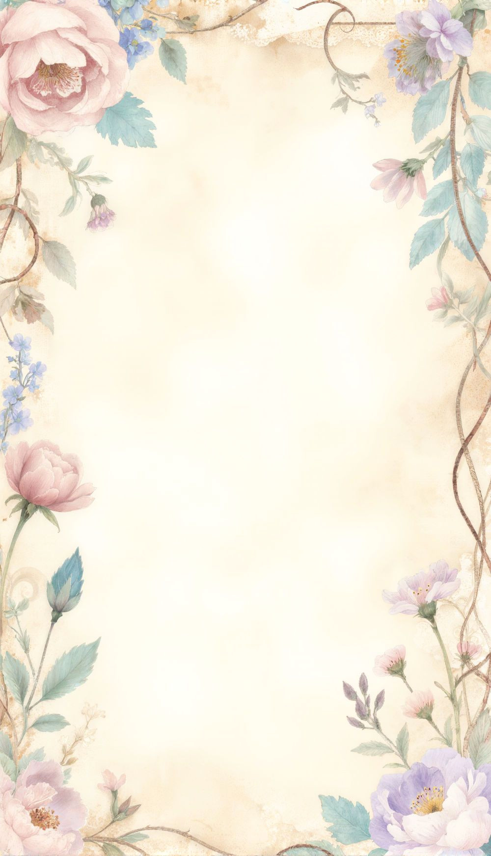 Soft Pastel Florals for a Calming Retreat