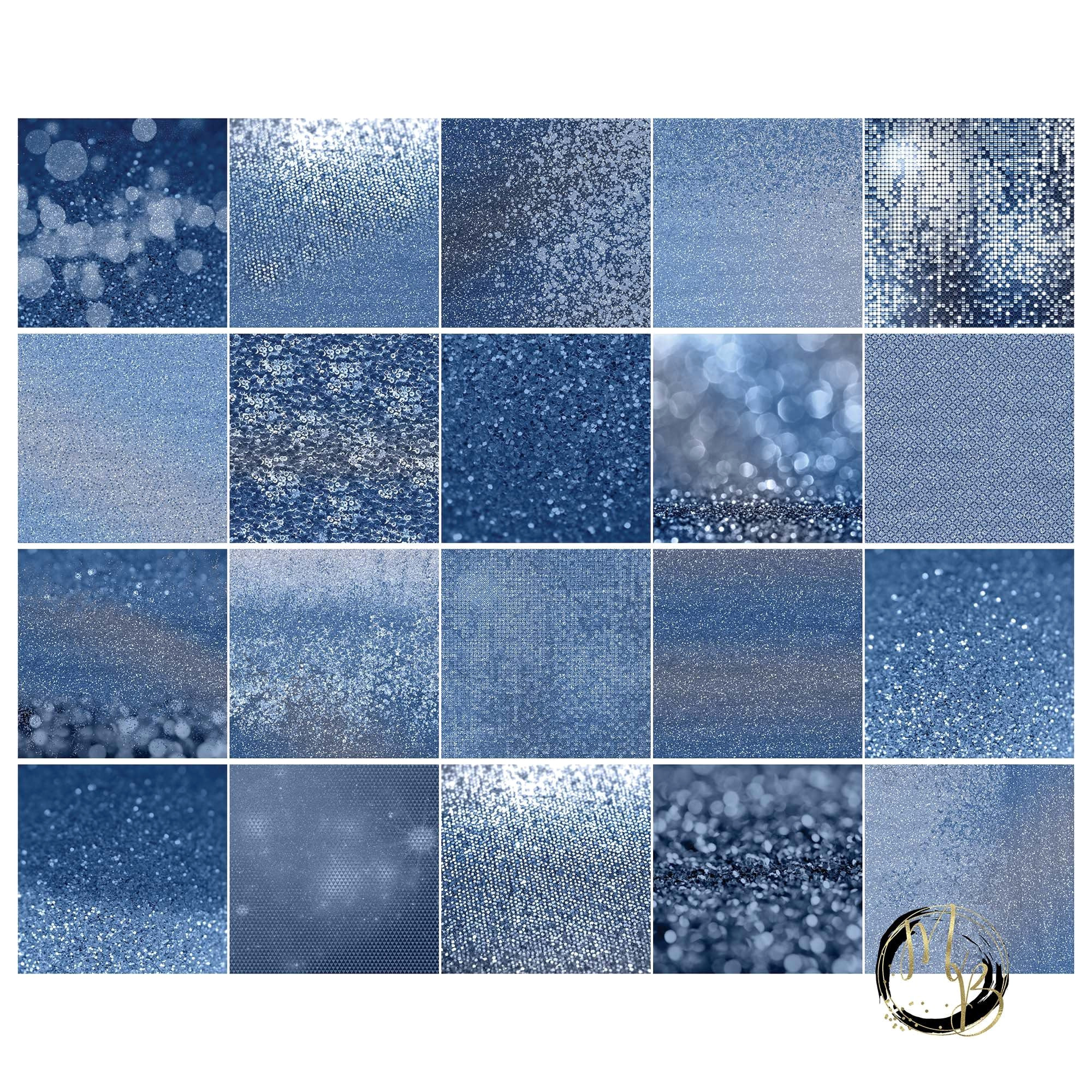 Winter Wonderland Backgrounds With Glittering Bokeh
