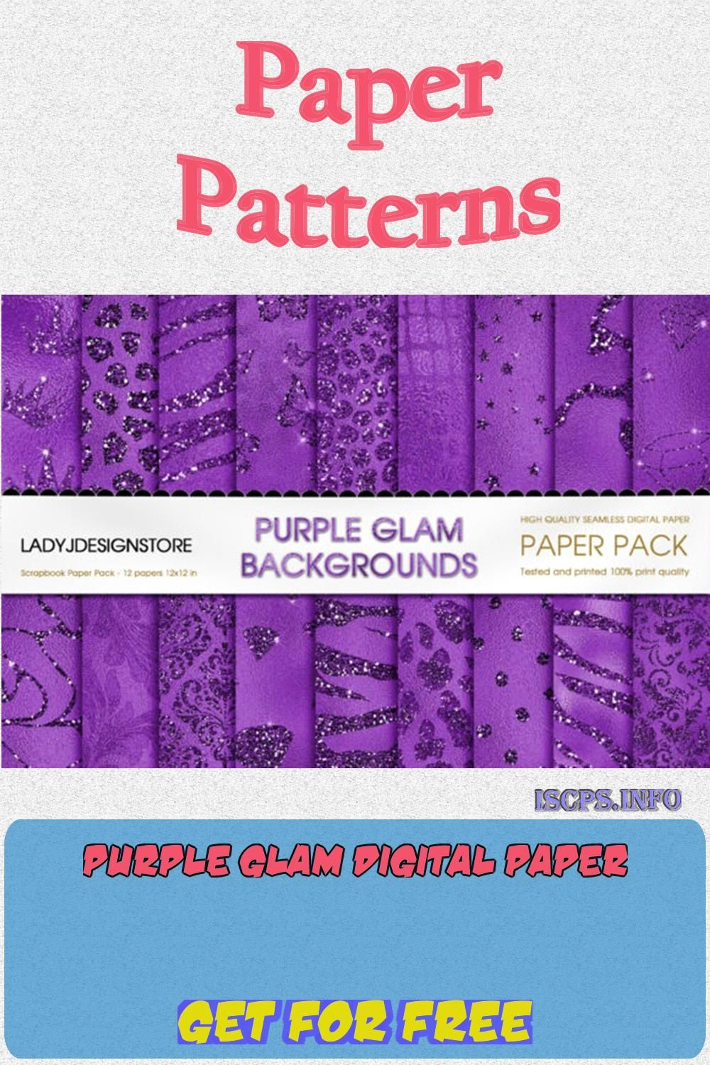 Rich Plum Elegance: 20+ Stunning Scrapbook Papers