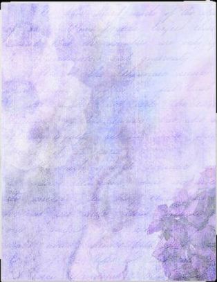Royal Purple Floral Scrapbooking Paper
