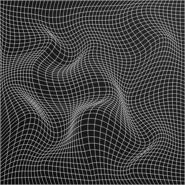 Wavey Grid Vector Free