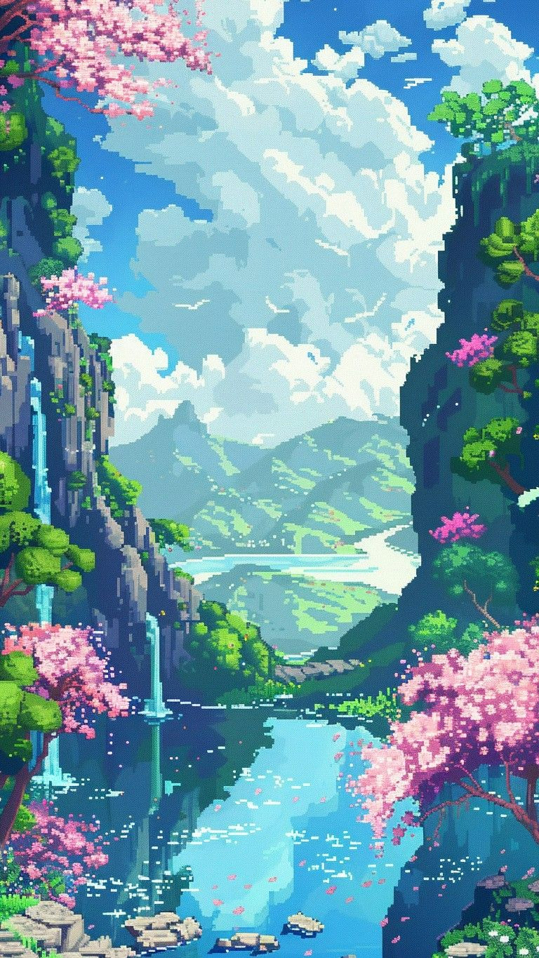 Pixel Art Wallpaper Magic