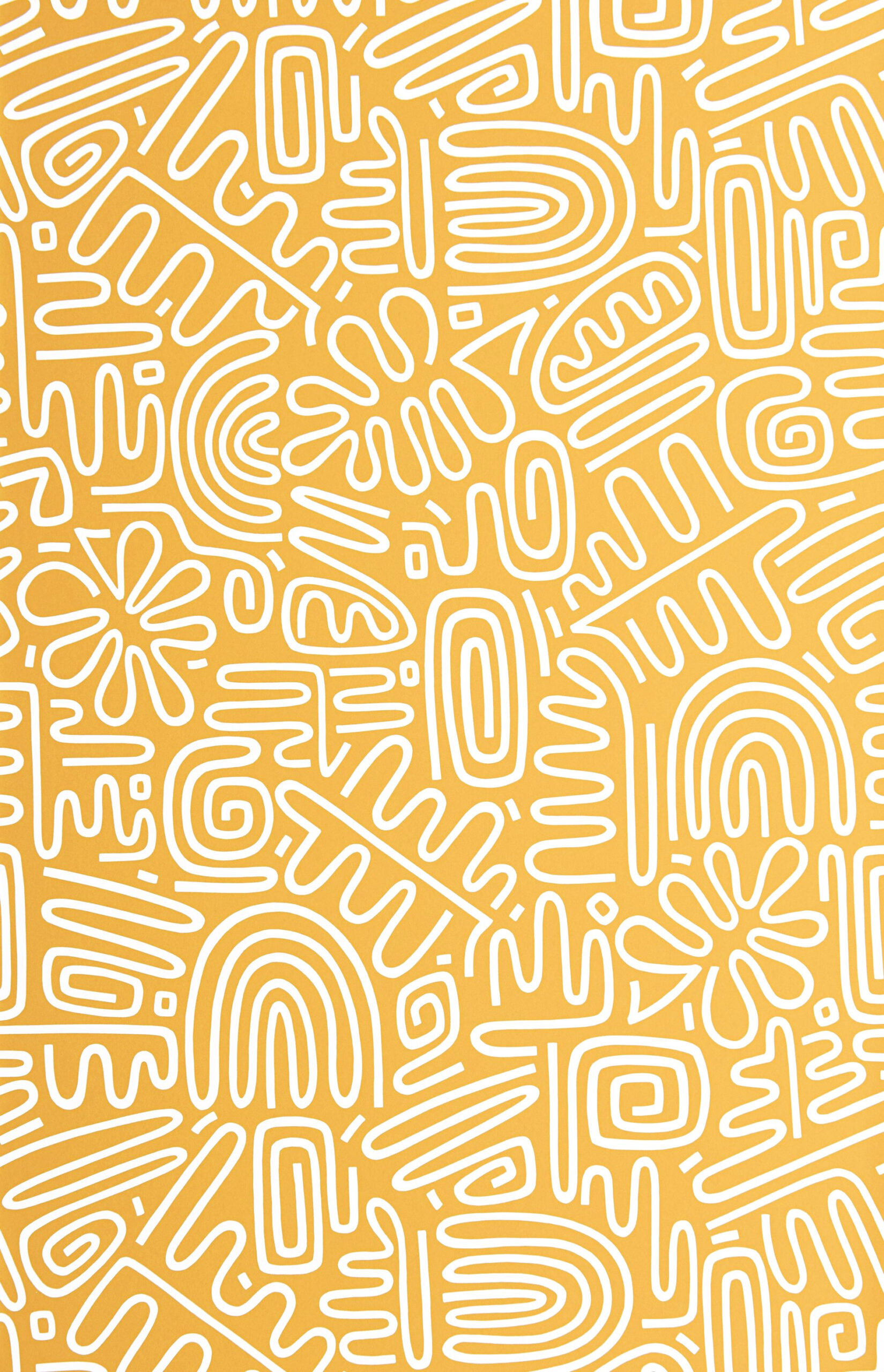 Brighten Up Your Space with Yellow Wallpapers