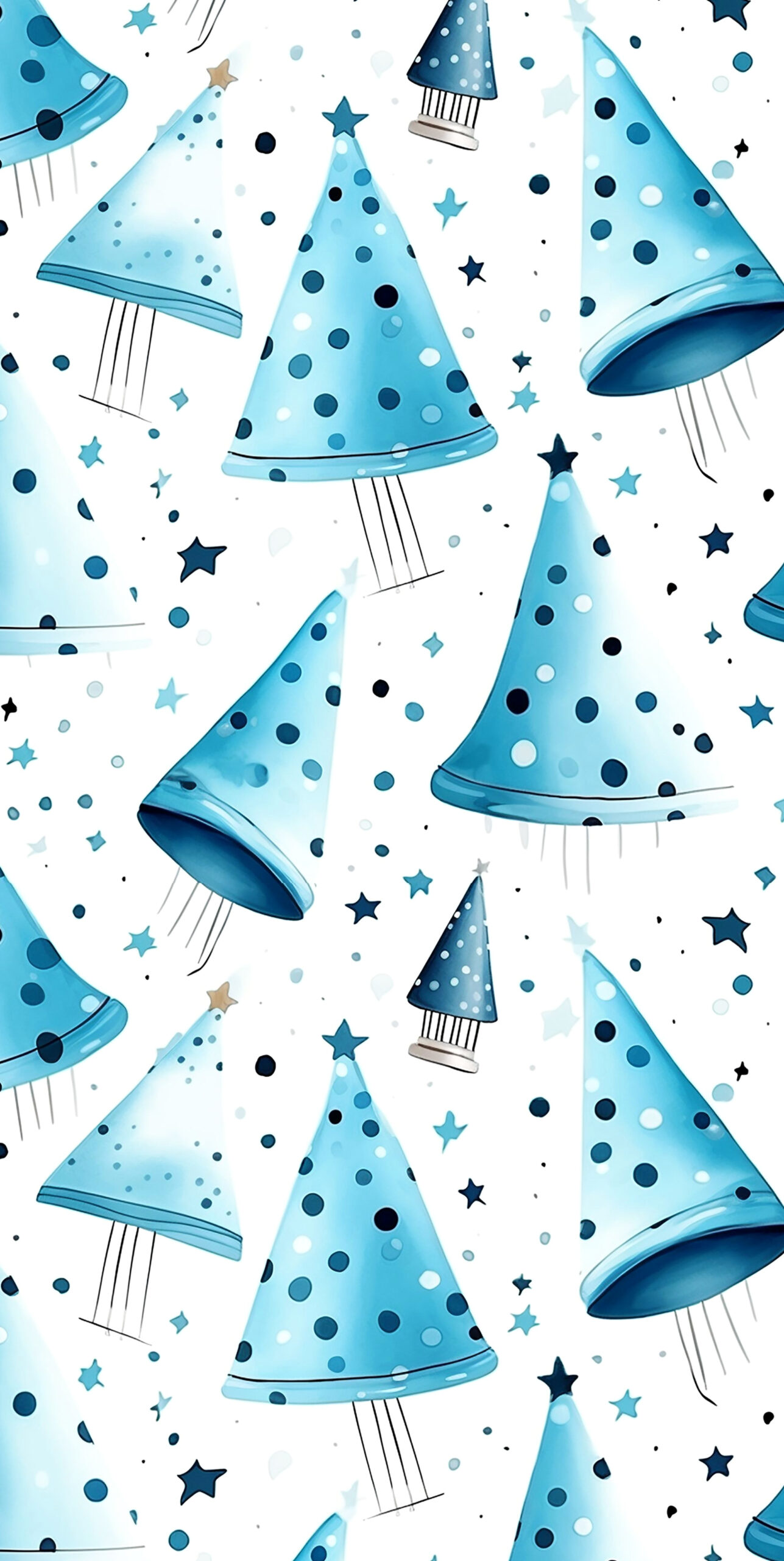 Celebrate Boys’ Birthdays with Vibrant Blue Patterned Backgrounds