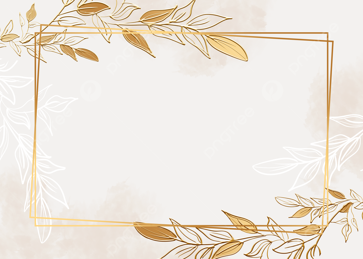 Golden Leaf Magic:  Free Hand-Painted Wallpaper