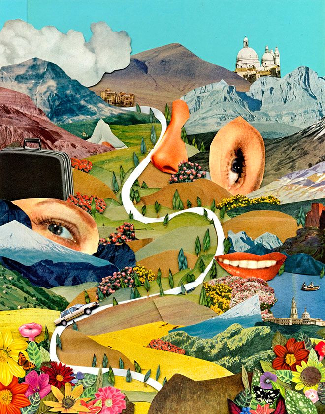 ‘Surreal Collage Art: Laughter & Visual Magic’