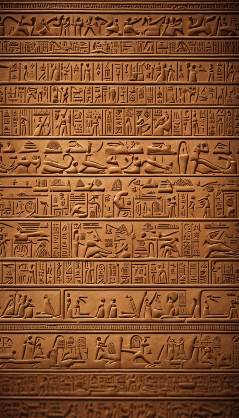 Uncover the Secrets of Ancient Egypt in Stunning Hieroglyphic Art