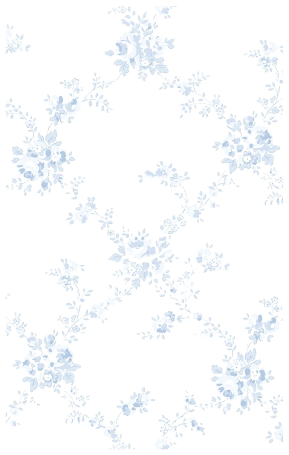 Dreamy Shabby Chic Aqua Flower Wallpapers