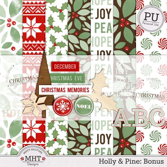 Free Bonus Christmas Decorations