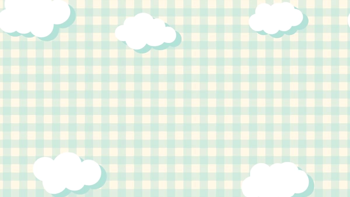 Dancing Clouds and Checks Background Video