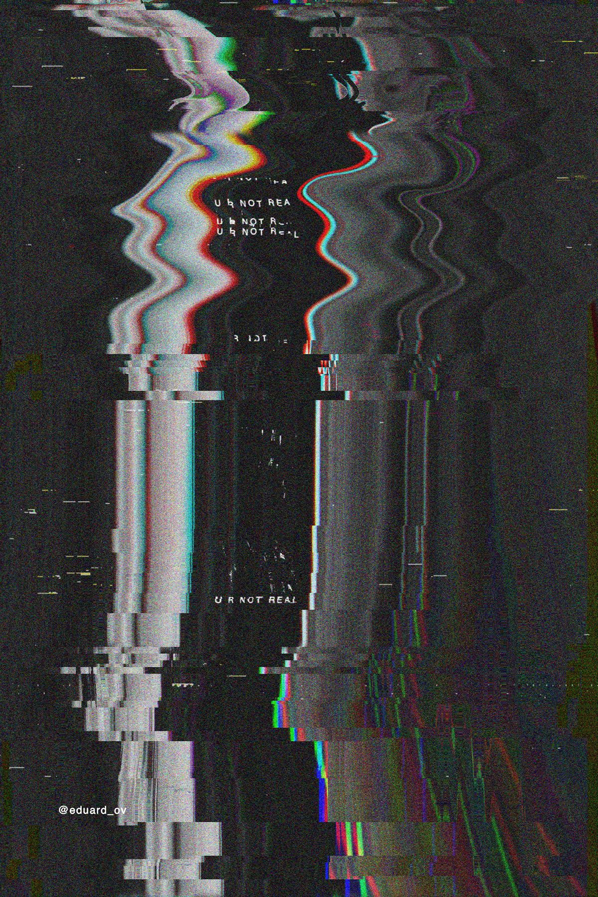Glitch Art Posters