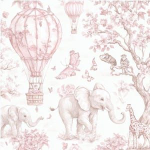 Vibrant Vintage Floral Paper for Your Next Craft Project