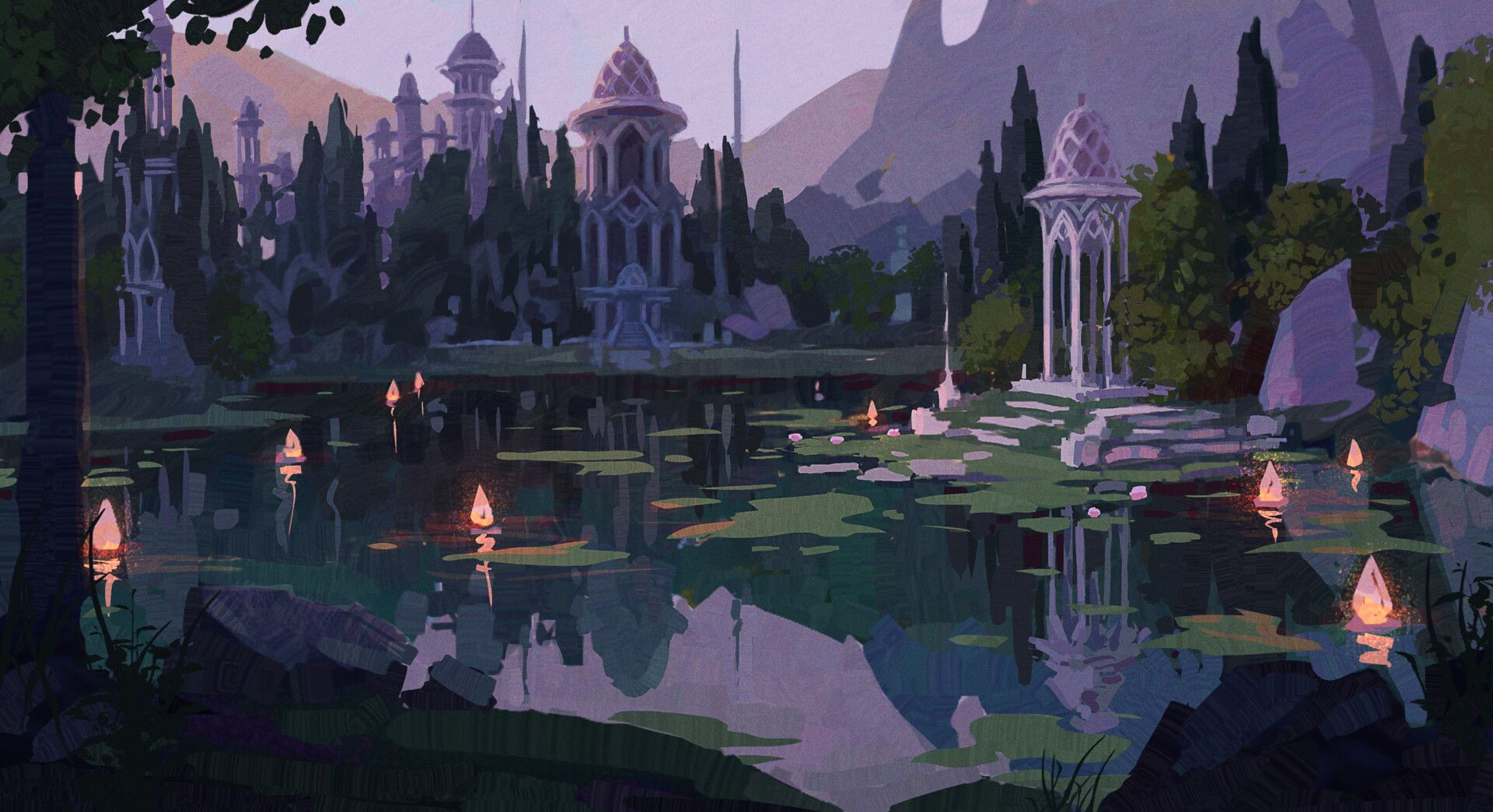 Captivating Coastal Sketches by Marina Yu