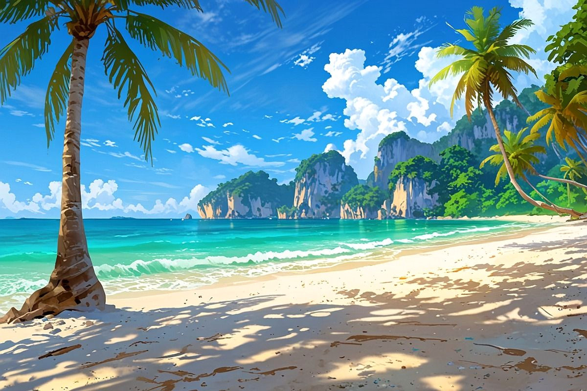 Escape to Paradise: Thailand Beach Art